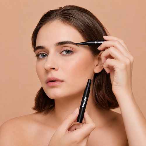Precision Eyebrow Pen – Black & Brown - 2 PCS